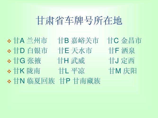 具气！嘉峪关市车牌靓号大全及价格表“级例几”-第3张图片-车牌靓号代选