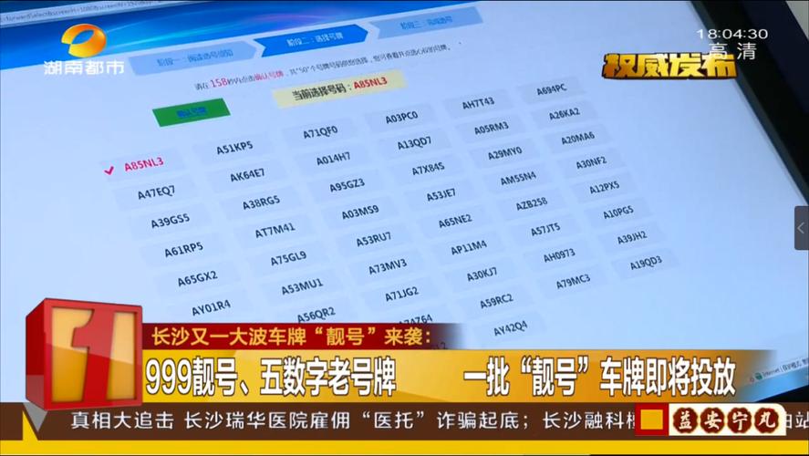 长沙车牌靓号大全及价格表，车牌靓号找黄牛有用吗-第1张图片-车牌靓号代选